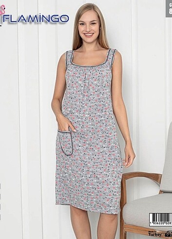 Kadın askılı pijama