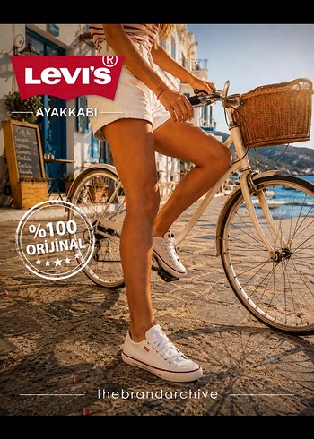 Levis Levi S Beyaz Duz Tabanli Sneaker