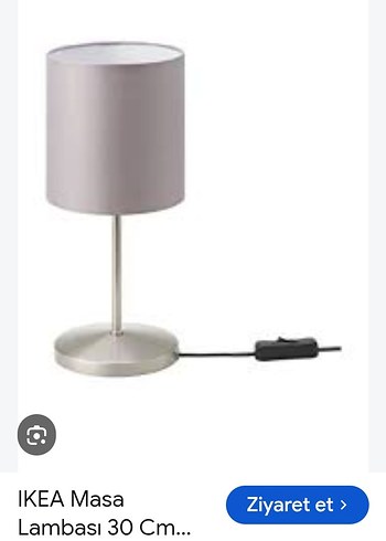 Ikea Minimalist İkea Masa Lambasi