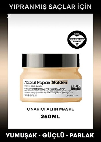 Loreal Professionel Absolut Repair Golden Saç Maskesi