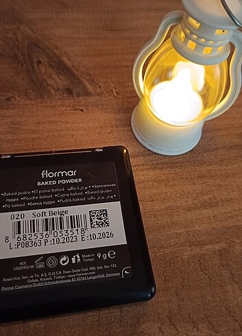 Flormar Flormar Baked Powder / Pudra 20 Soft Beige