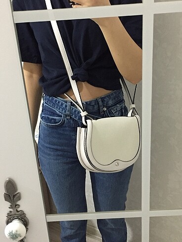 Stradivarius bej çanta