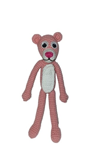 Amigurumi pembe panter