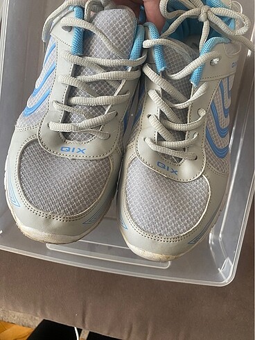 39 Beden gri Renk Nike gri mavi spor ayakkabı