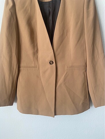m Beden Chima taba oversize blazer