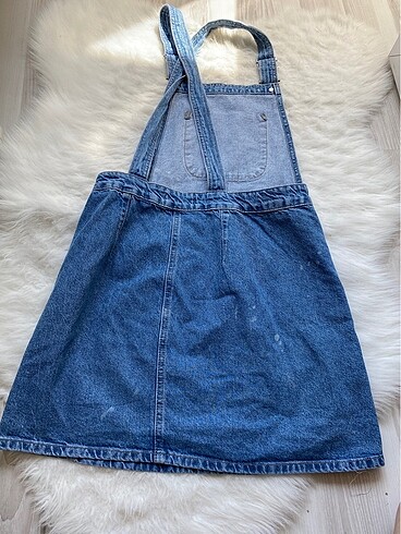 Lc waikiki denim jean salopet elbise - Görsel 8