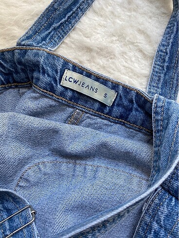 Lc waikiki denim jean salopet elbise - Görsel 5