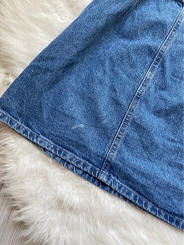 Lc waikiki denim jean salopet elbise - Görsel 7