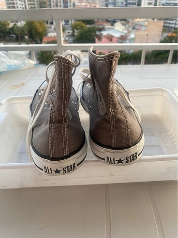 37 Beden Orijinal gri converse ayakkab