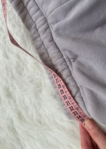 Zara pamuklu Rahat Kadın Eşofman Altı - Görsel 9