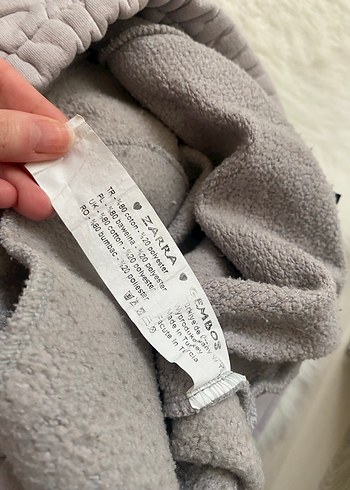 Zara pamuklu Rahat Kadın Eşofman Altı - Görsel 6