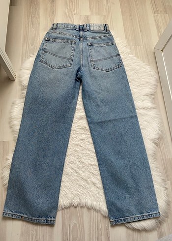 Asos dad kesim geniş paça jean - Görsel 10
