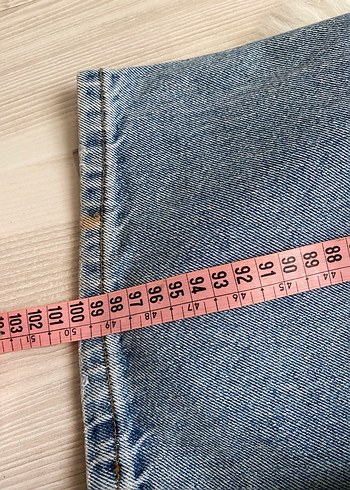 Asos dad kesim geniş paça jean - Görsel 12