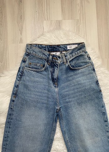 Asos dad kesim geniş paça jean - Görsel 6