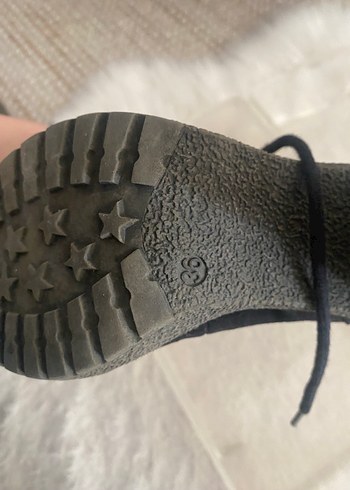 Graceland Siyah Süet Platform Topuklu Kadın Bot - Görsel 8