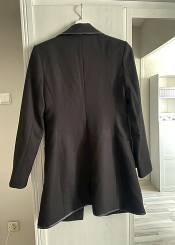 Journey ince kaban uzun blazer Kadın Ceket - Görsel 5