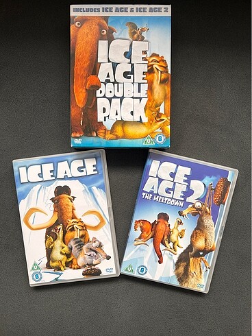 Ice Age double pack / Buz devri 1-2