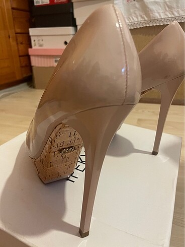 Zara Zara platform topuklu ayakkabı