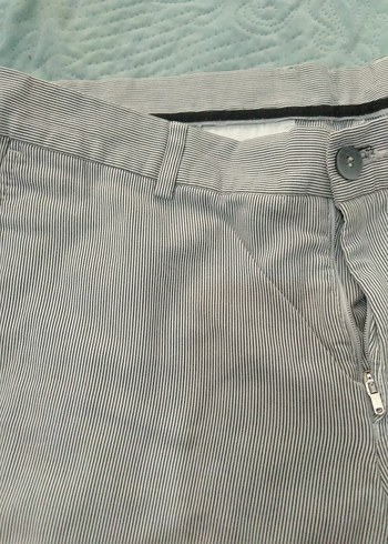 Bej Keten Regular Fit Erkek Şort - Görsel 2