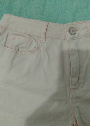 LC Waikiki açık pembe Pamuklu Mini Rahat Kesim Şort