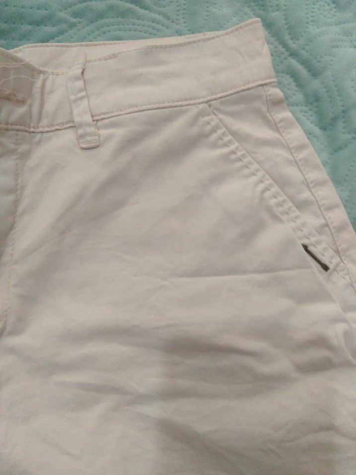 Bej Kadın Mini Pamuklu Şort - Görsel 2