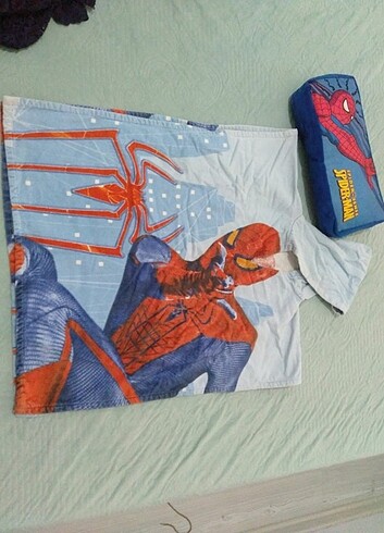 Çocuk bornoz ve yastik - Görsel 2