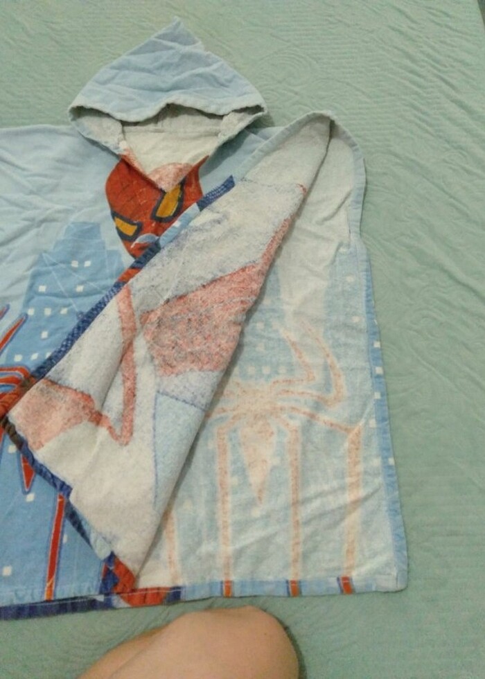 Çocuk bornoz ve yastik - Görsel 5