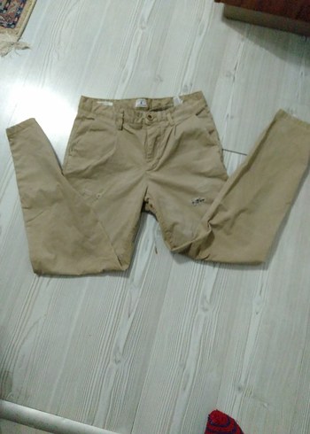 Bej Regular Fit Denim Pantolon - Görsel 4