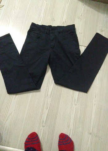 lacivert Regular Fit Kot Pantolon - Görsel 3