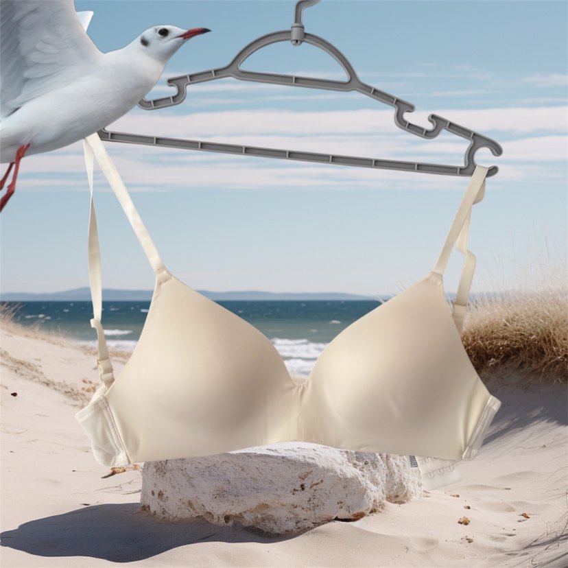 İkisi birden HM Bej ve kahve  2adetRahat Midi Sütyen - Görsel 3