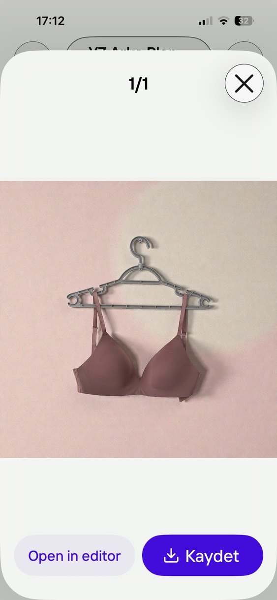 İkisi birden HM Bej ve kahve  2adetRahat Midi Sütyen - Görsel 5