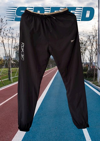 Reebok Siyah Erkek Spor Outdoor Eşofman Altı - Görsel 3