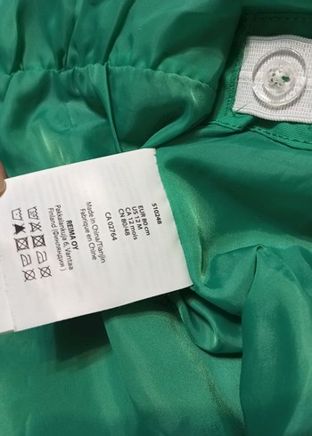 kar kayak yağmurluk Bebek Tulumu - Görsel 5