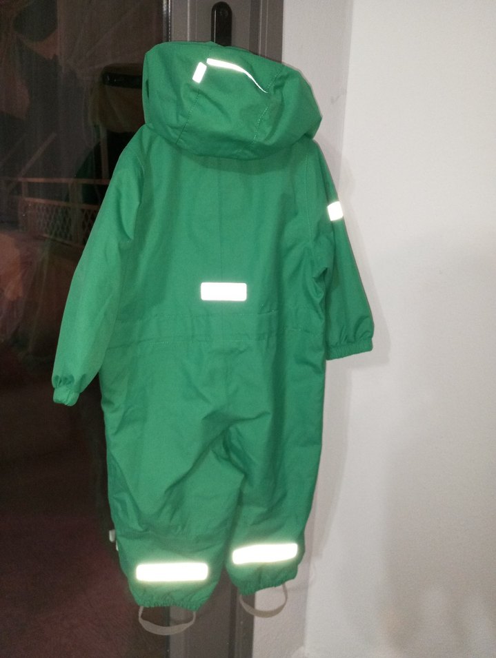 kar kayak yağmurluk Bebek Tulumu - Görsel 3