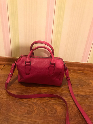 Mango Pembe çanta 