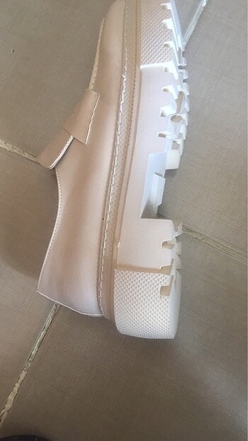 Trendyol & Milla Oxford /loafer krem ayakkabı