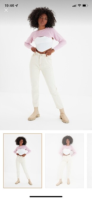 TrendyolMilla Krem Jean