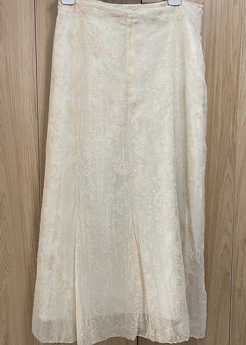 American Vintage Vintage Dantelli Krem Etek