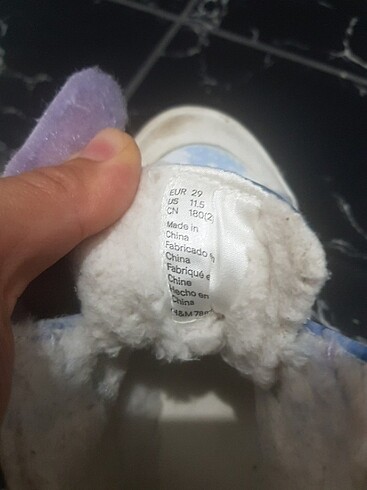 29 Beden mavi Renk Frozen elsa ayakkabı 