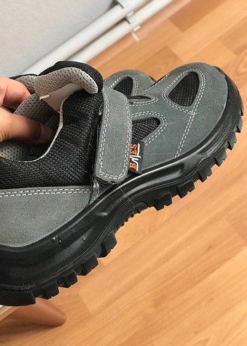 Erkek Gri Spor Sandalet Velcro Bantlı - Görsel 3