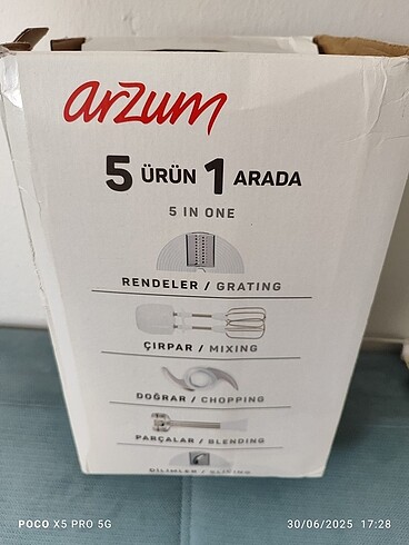 Arzum blender seti
