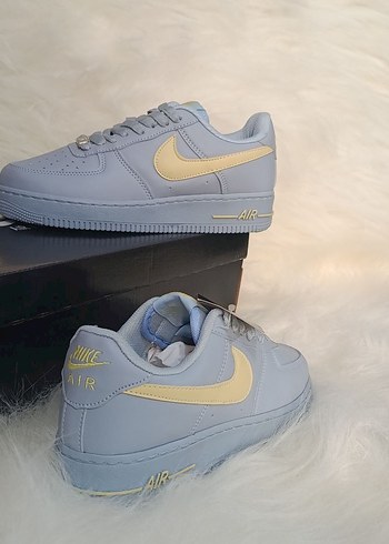 Nike Air Force 1 Low Pastel Mavi Krem Sneaker