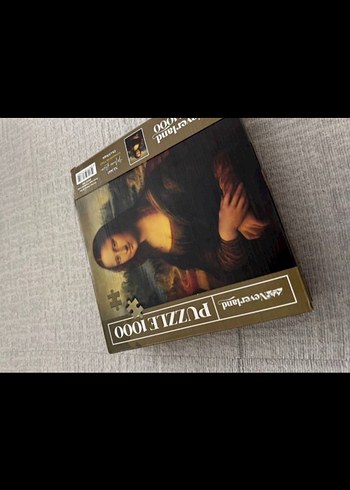 1000 Parça Mona Lisa Puzzle