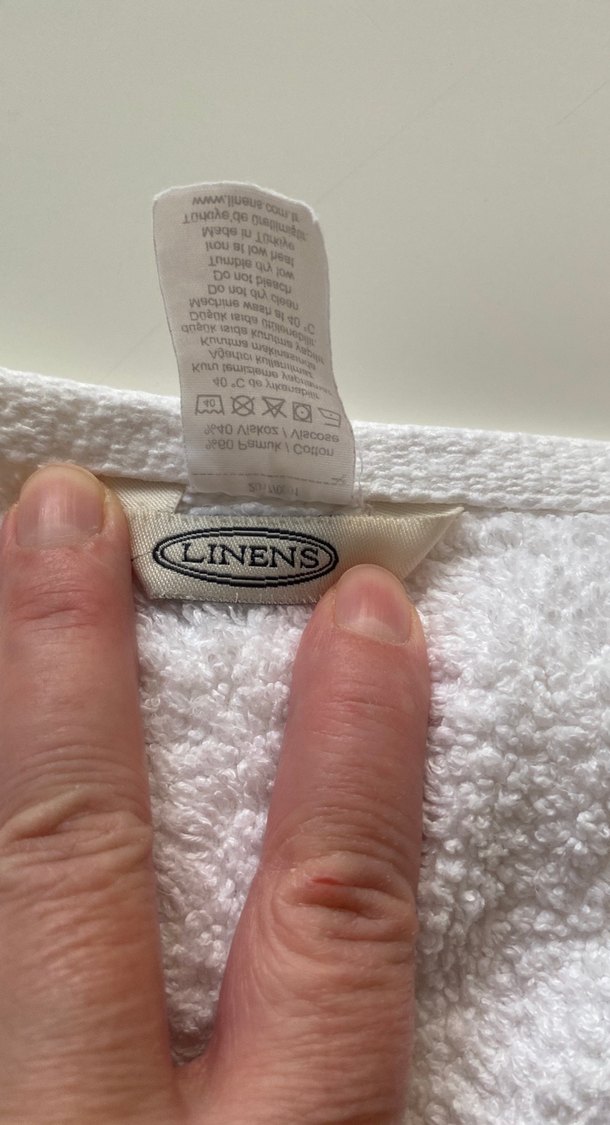 Linens Pastel Pembe Çiçekli Vücut Havlusu — görsel 4/4