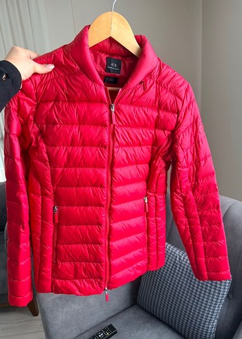 Armani Exchange Armani Kirmizi Kaz Tuyu Ceket