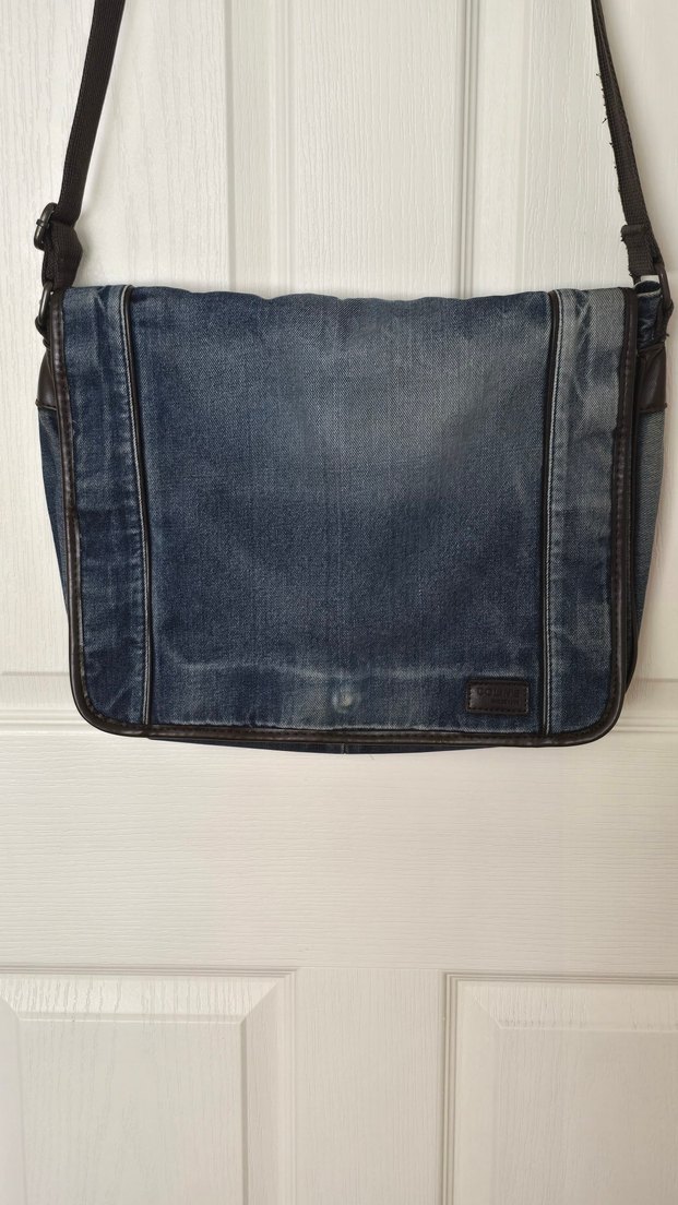 Lacivert Denim Çapraz Çanta — görsel 2/6