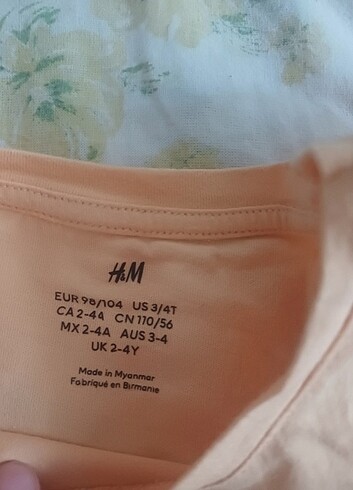 H&M Tshirt penye 