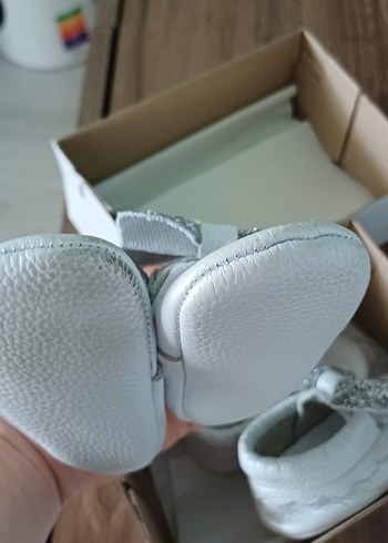 Kız Bebek Beyaz Ayakkabı - Görsel 9