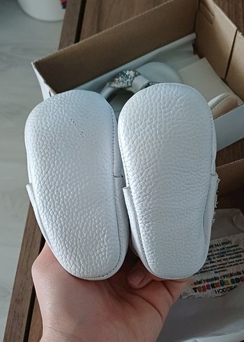 Kız Bebek Beyaz Ayakkabı - Görsel 6