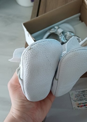 Kız Bebek Beyaz Ayakkabı - Görsel 5